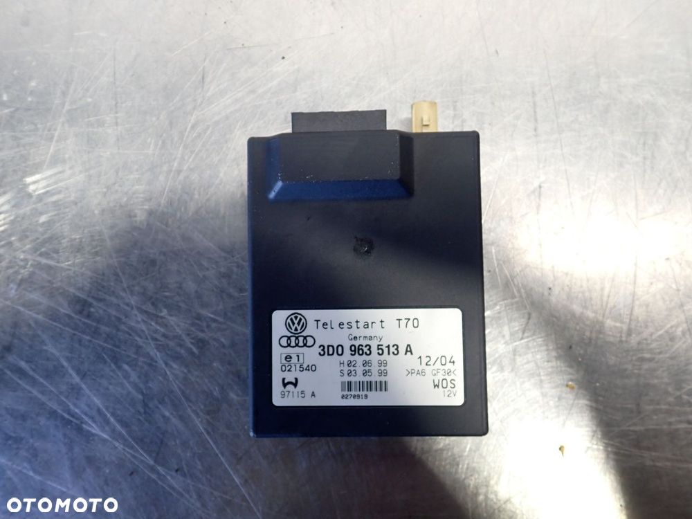 WEBASTO STEROWNIK ZDALNY VOLKSWAGEN TOUAREG 5.0 3D0963513A - 1