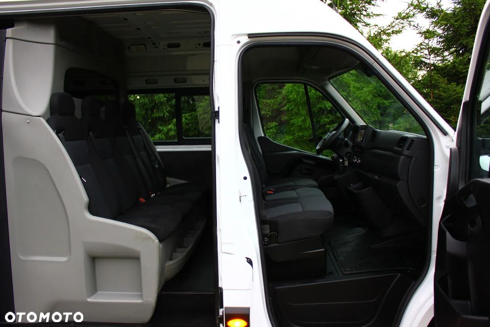 Renault Master 2.3 DCI 150KM BRYGADÓWKA 7 OSOBOWA +PAKA NAVIGACJA +KAMERA COFANIA  FV23% - 29