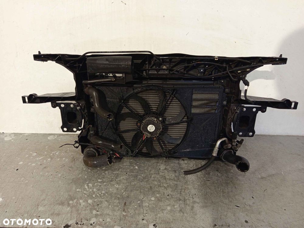 + PAS PRZEDNI SEAT ALTEA TOLEDO II 3 1.9 TDI WZMOCNIENIE PRZÓD WENTYLATORY KOMPLET ! - 5
