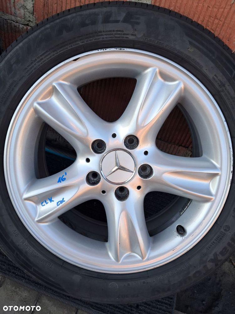 mercedes clk w209 felgi aluminiowe 16 koła lato 2024 rok et37 et32 - 3