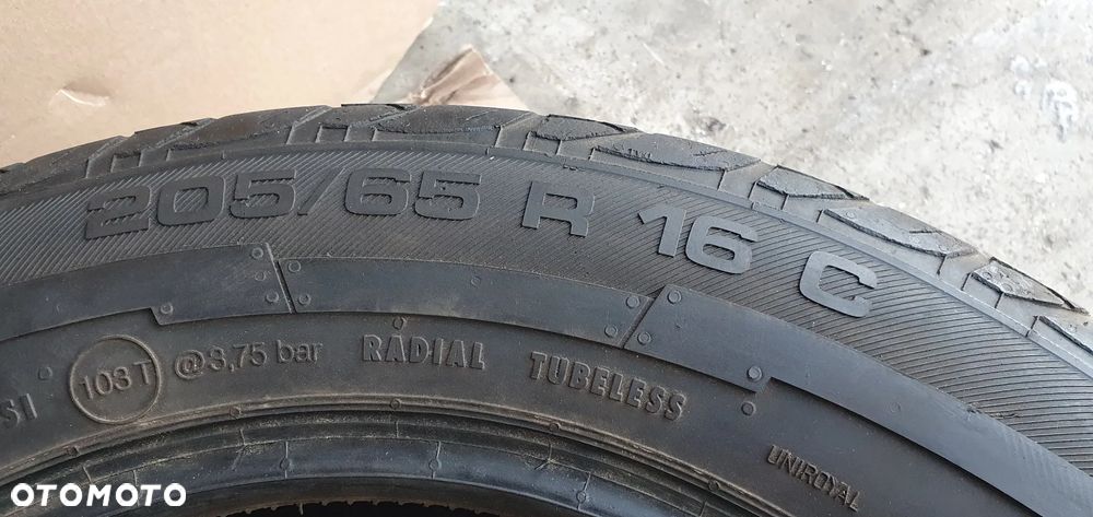 2x Opona Uniroyal Rain Max 2 205/65 R16C 4mm 3514 - 7