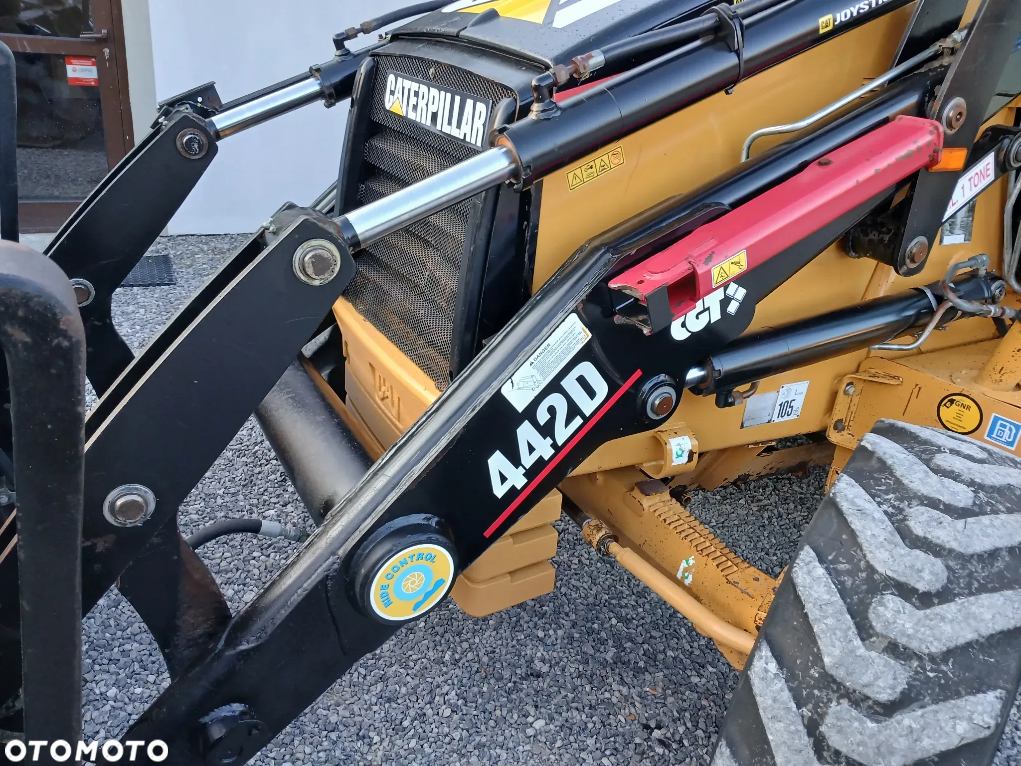 Caterpillar 442D/BEZ LUZÓW/JOYSTICK/SUPER STAN - 14