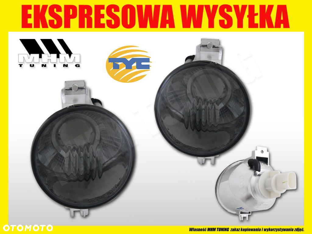 KIERUNKOWSKAZ MIGACZ KPL VW LUPO 98-05 CLEAR BLACK - 2