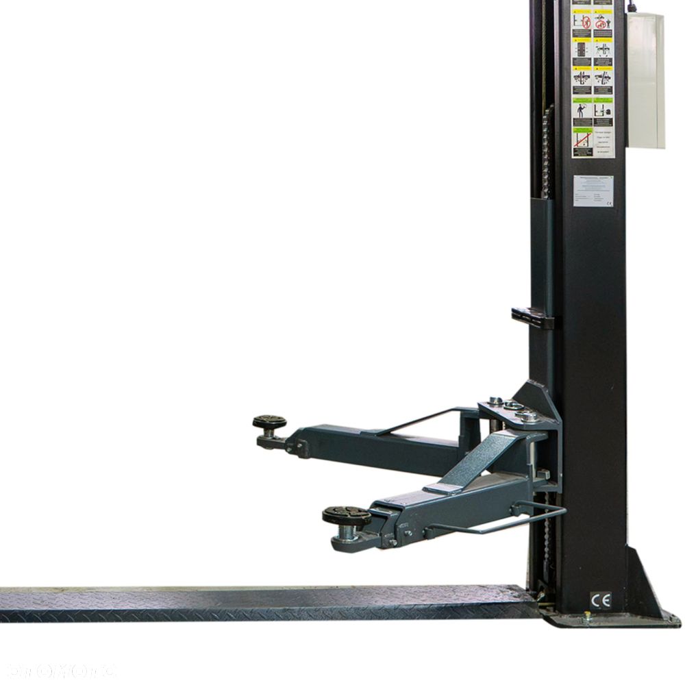 Podnośnik Dwukolumnowy Automatyczny SAE-40 BLACK 4T 4000kg Dostawa PL - 21