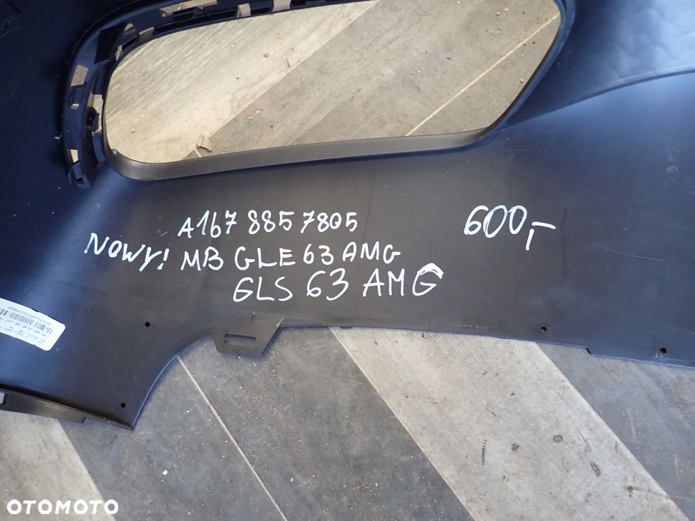 MERCEDES GLE GLS 63 DYFUZOR ZDERZAKA TYŁ A1678857805 - 5