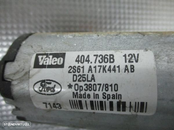 Motor Escovas / Limpa Vidros Tras Ford Fusion (Ju_) - 4