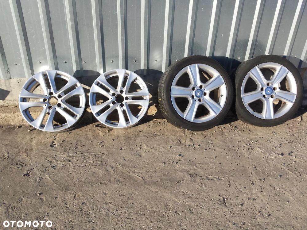 17” cali - Aluminiowe RONAL , BORBET - MERCEDES  E-klasa , C-klasa - KOŁA Felgi ALU - 5x112 , r17 cali - ORYGINAŁ  A 204 401 75 02  //  A 204 401 28 02  //  A 246 401 08 00  // - 4