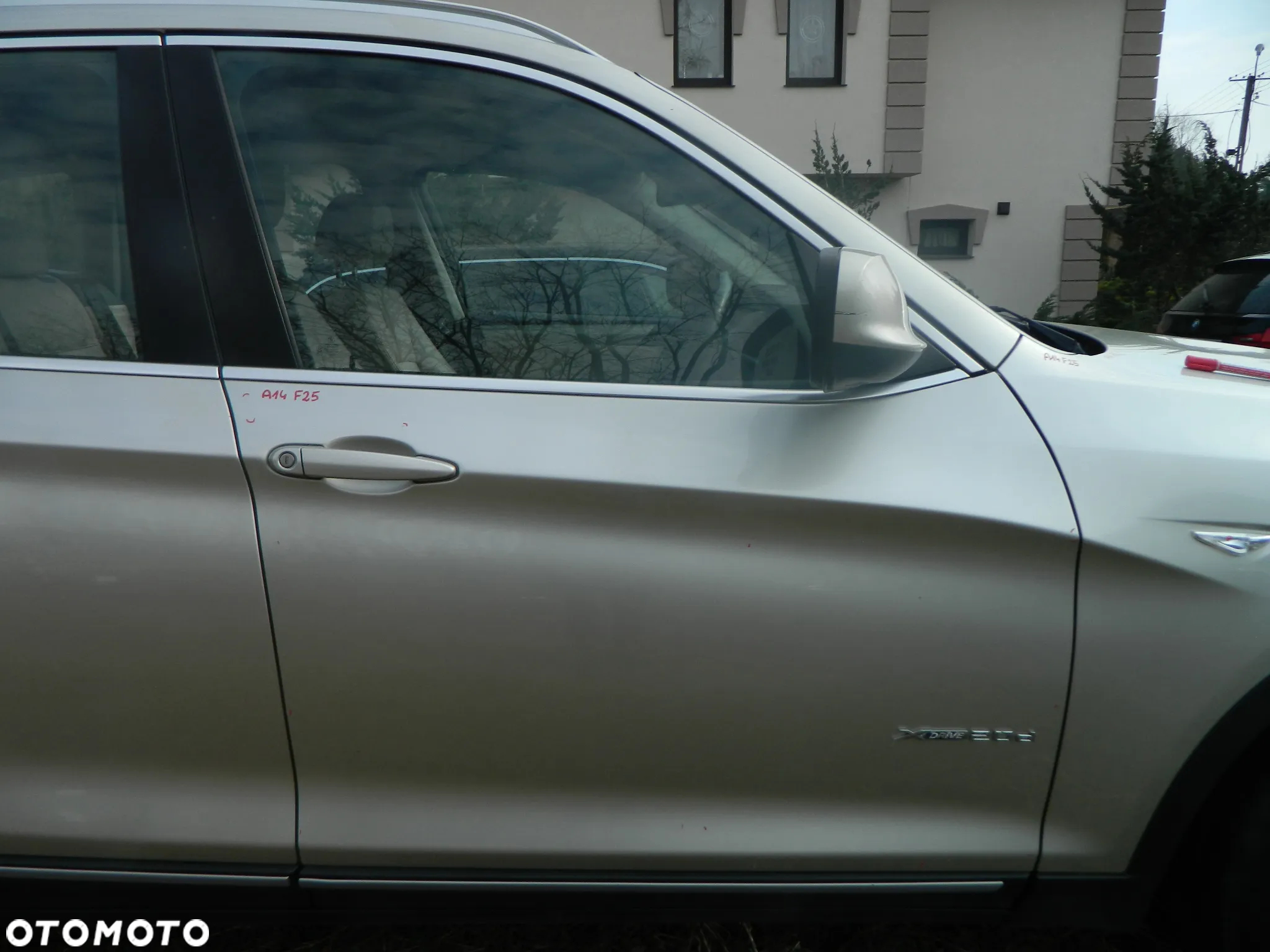 BMW X3 F25 A14 MINERALSILBER NA CZĘŚCI - 15