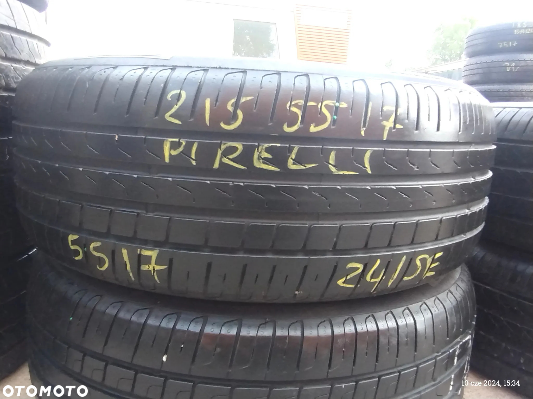 215/55R17 OPONY LETNIE Lato CONTINENTAL ContiPremiumContact 5 6mm PIRELLI CINTURATO P7 Legnica ALU-RAD 215/55 - 2