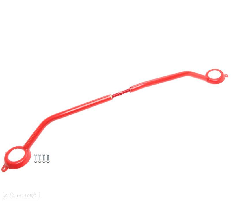 BARRA ANTI-APROXIMAÇÃO AJUSTÁVEL OPEL CORSA C 00-06 VERMELHO - 1