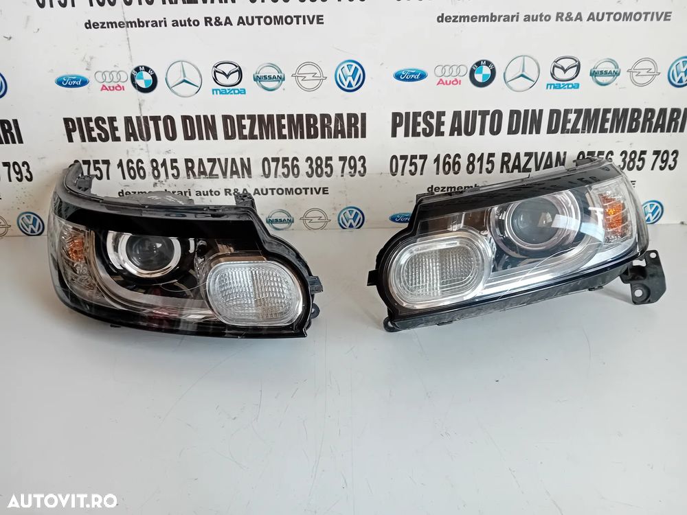 Faruri Far Stanga Dreapta Complet Range Rover Sport L494 An 2013-2018 DK62-13W030-BG DK62-13W029-BH - 2