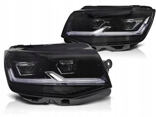 Lampy Reflektory Vw T6 15-19 Black Led Drl Dts