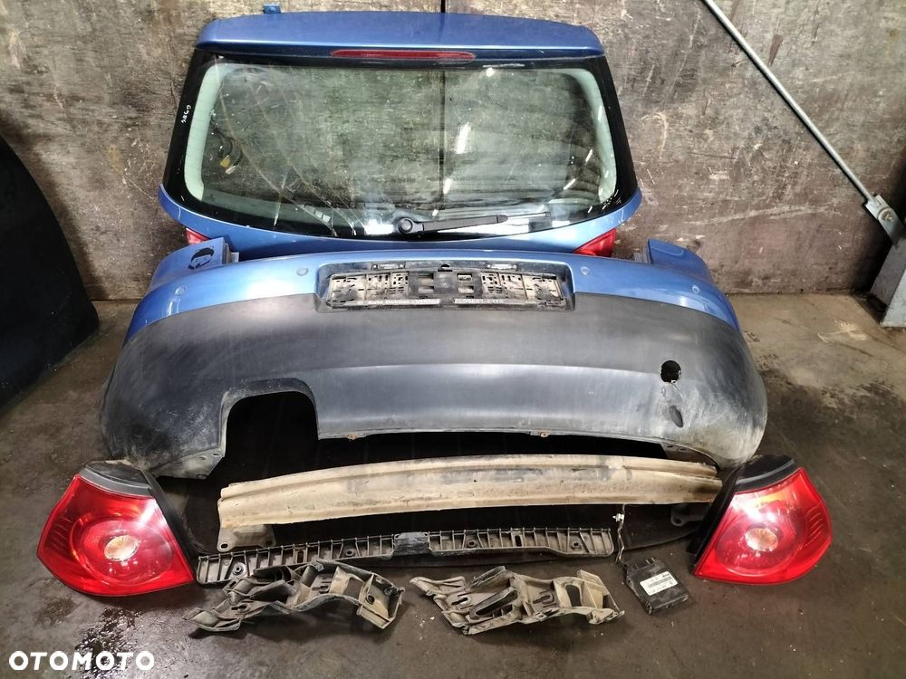 KOMPLETNY TYŁ KLAPA BAGAŻNIKA ZDERZAK PDC LAMPY VOLKSWAGEN GOLF V HB LC5G - 1