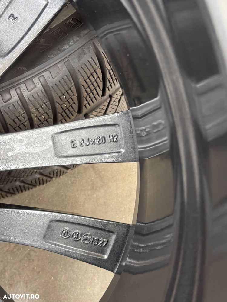 Vând jante originale BMW X3-X4 G01-G02 pe 20” cu anvelope de iarnă - 13