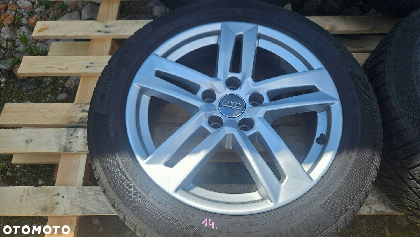 FELGI AUDI A4 B9 8W0601025P 17" 7J ET42 OPONY 225/50/17 2021 rok 6MM - 3
