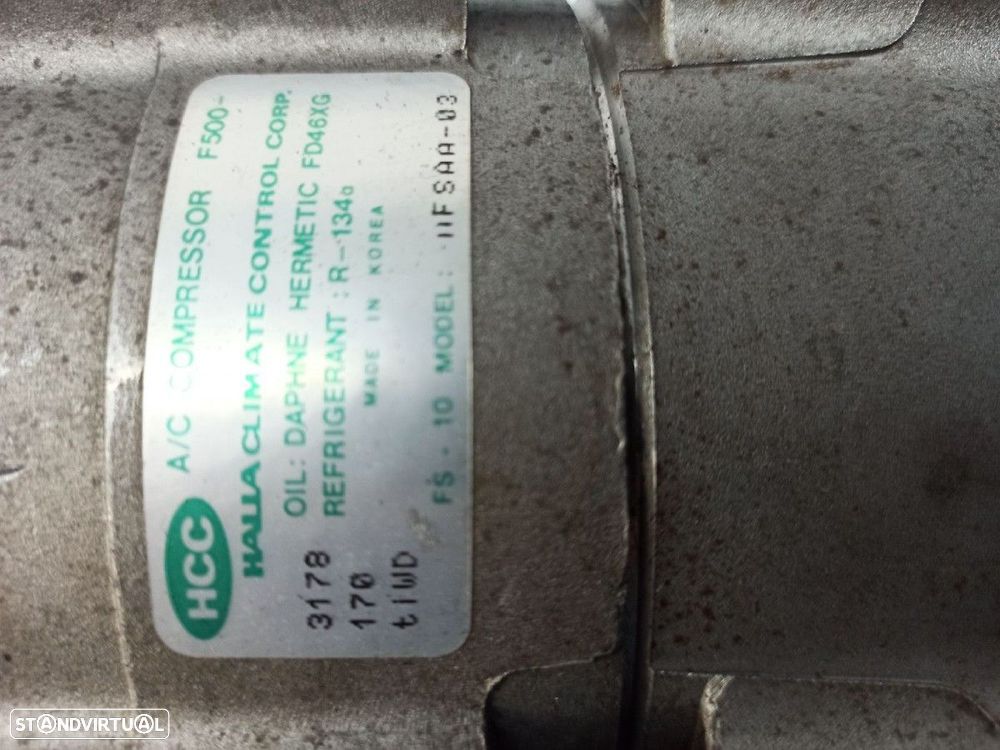 COMPRESSOR DE AR CONDICIONADO MITSUBISHI SANTAMO (HYUNDAI) SANTAMO CONFORT - 3