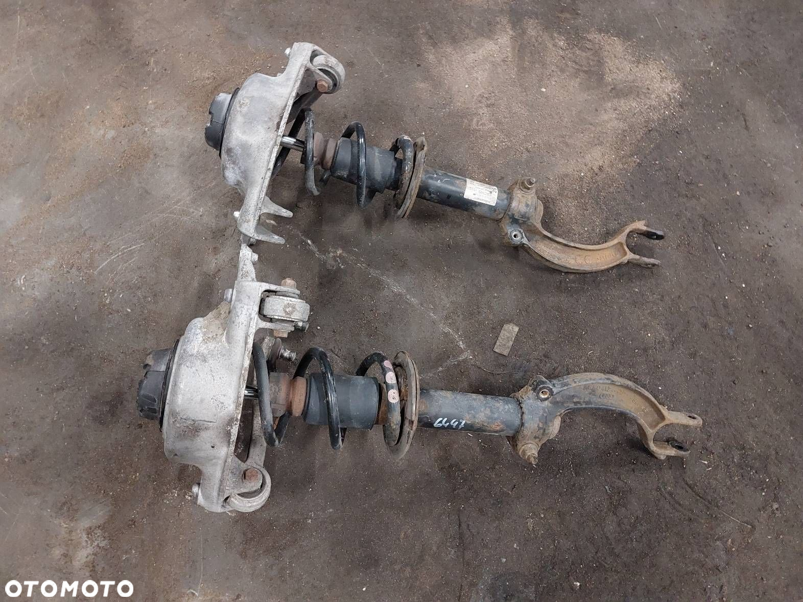 AMORTYZATOR + SPRĘŻYNA LEWY PRZÓD + PRAWY PRZÓD AUDI A5 8T 2.0 TFSI - 6