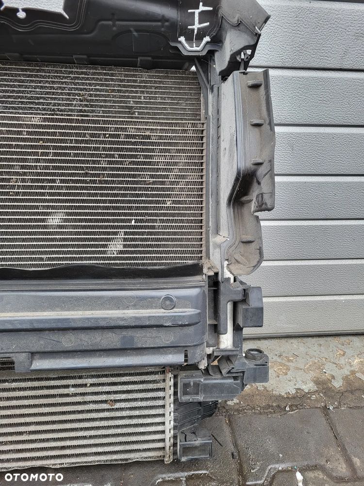 RENAULT TRAFIC 3 PAS PRZEDNI WZMOCNIENIE CHŁODNICE WENTYLATORY KOMPLET 752101525R 625001299R 921008178R - 8