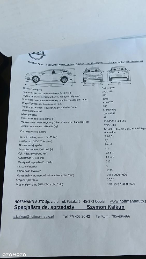 Opel Astra 1.4 T Elite - 20