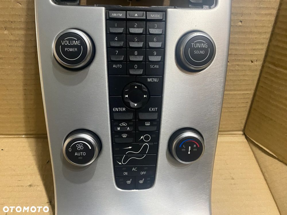 PANEL ŚRODKOWY MODUŁ NAWIEWU RADIA VOLVO V50 S40 8650702 - 14