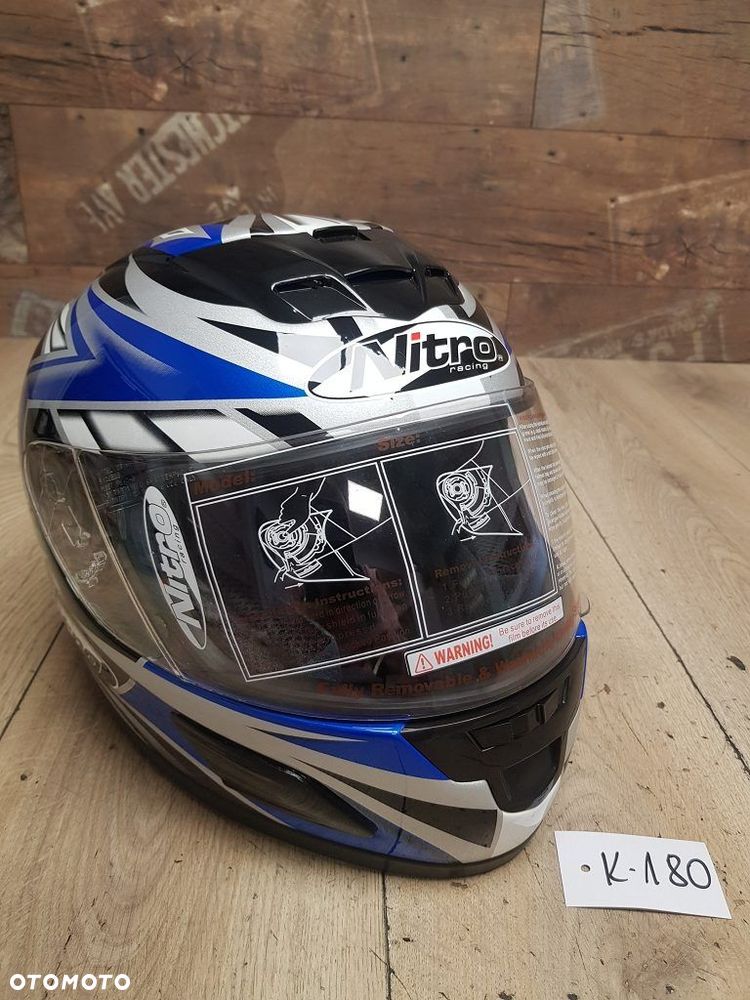 Kask motocyklowy Nitro Racing N510-V rozmiar M 58 - 1