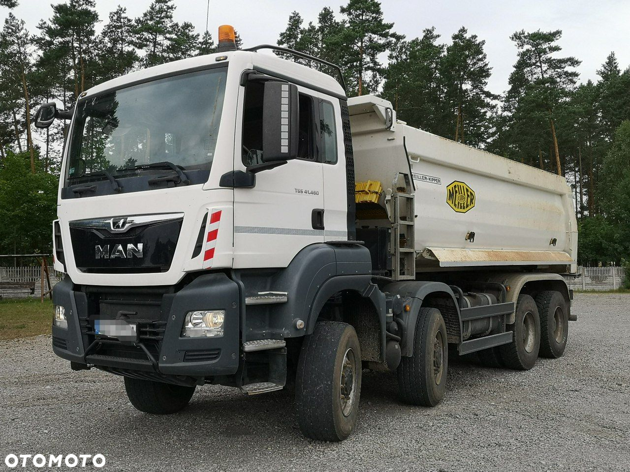 MAN TGS 41.460 MEILLER KIPPER 8x6 Manual 89-Tys. Km!! - 2