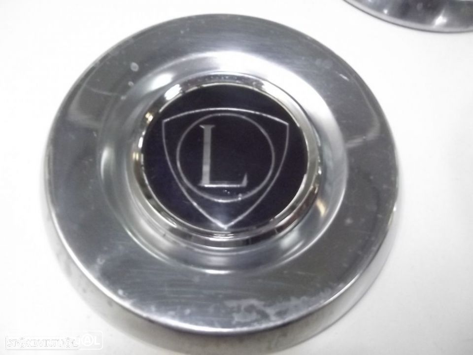 lançia antigo 3 tampoes em aço - 1