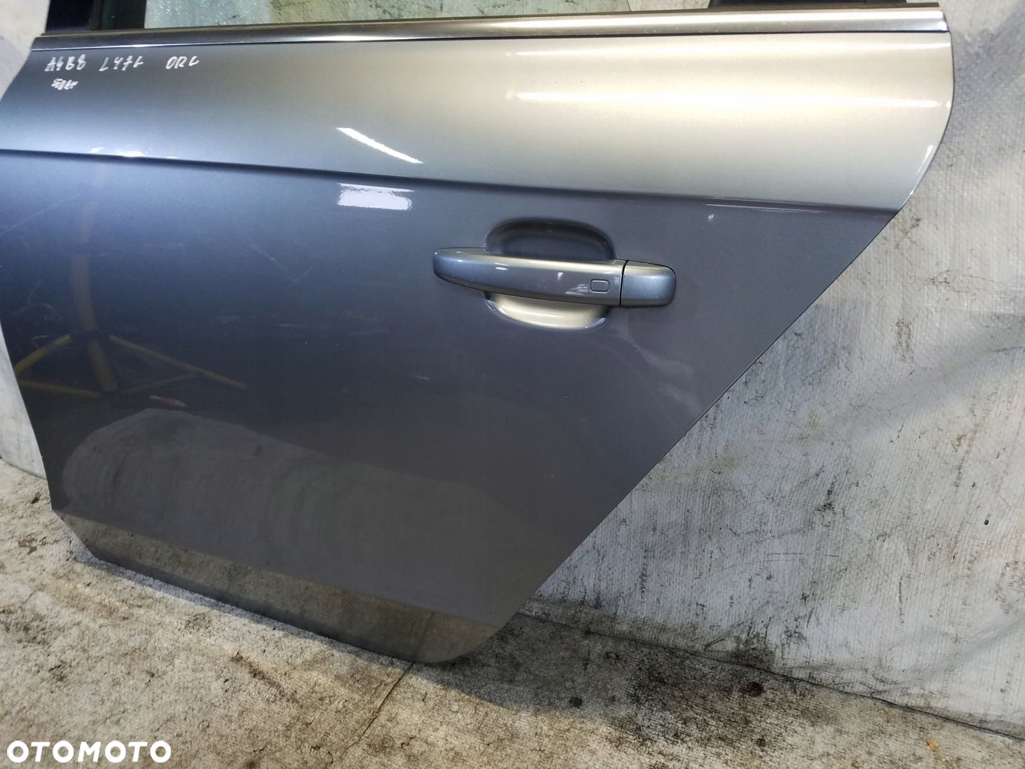 DRZWI TYŁ LEWE AUDI A4 B8 SEDAN KOD LY7G - 4