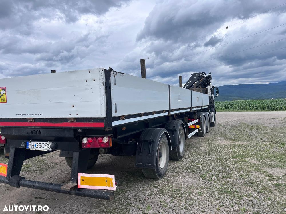 MAN TGS 33.420 Cap tractor 6x6 (cardan), macara Hiab 10 tone - 18