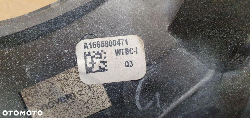 Listwa osłona dekor dekory komplet Mercedes GL X166 W166 - 12