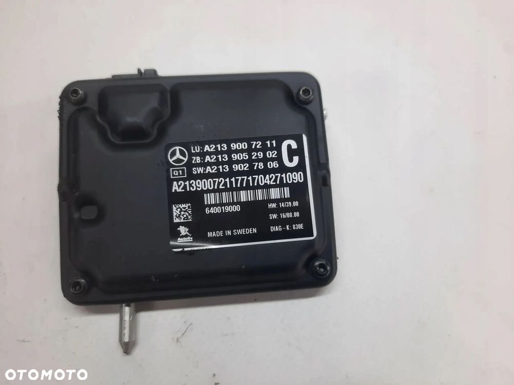 KAMERA SZYBY CZOŁOWEJ MERCEDES E W213 W238 A2139007211 - 5