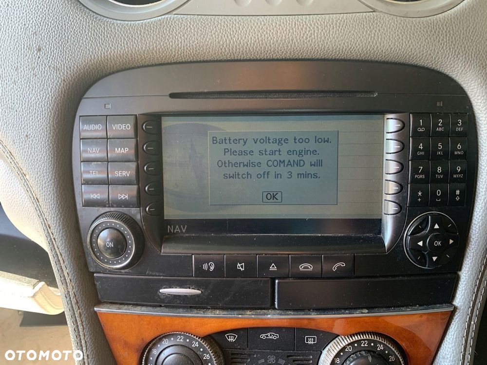 COMAND NAWIGACJA RADIO MERCEDES SL R230 EUROPA - 4
