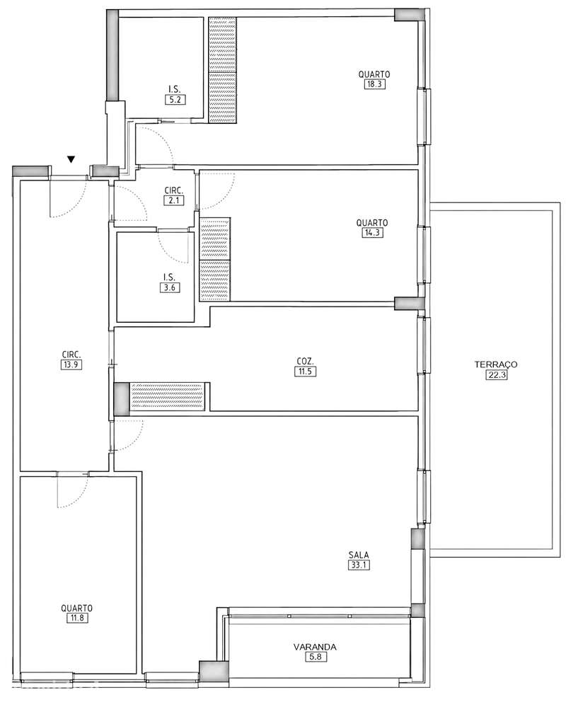 Apartamento T3 na Quinta da Portela, Coimbra - Grande imagem: 2/26