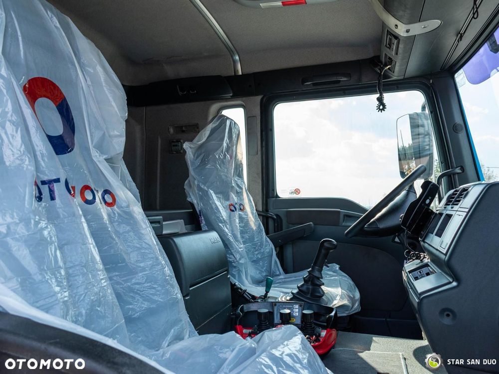 MAN TGA 41.480 8x8 PALFINGER PK 100002 HDS Żuraw Fly Jib Wciągarka - 19