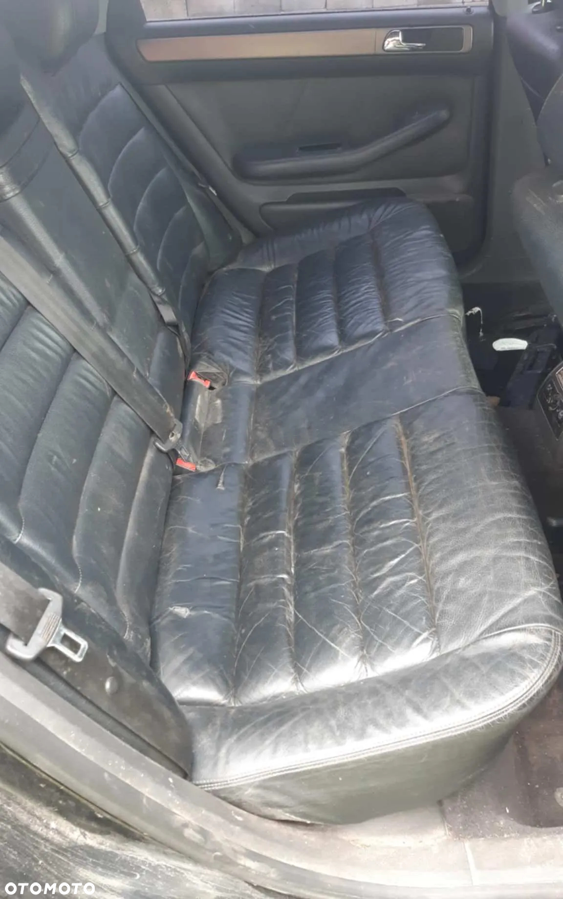 KPL.FOTELE,BOCZKI CZARNA SKÓRA -AUDI A6/ C5 AVANT/ EUROPA - 2
