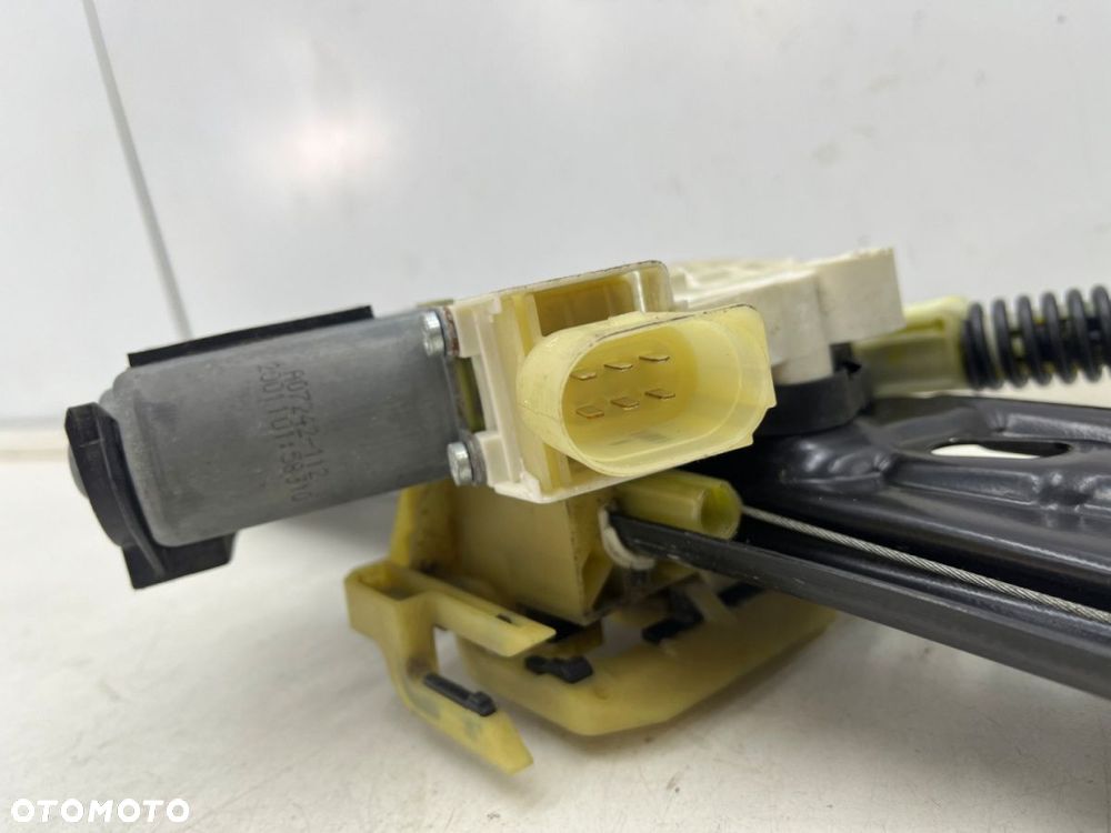 Podnośnik szyb BMW 5 F10 sedan F11 kombi 10-17r. LEWY tylny mechanizm silniczek lewy tył 6 pin - 3