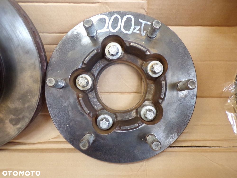 MASTER 3 i 4 MOVANO 10- TARCZA HAMULCOWA PRZEDNIA NA BLIŻNIAK Z SZPILKAMI - 3