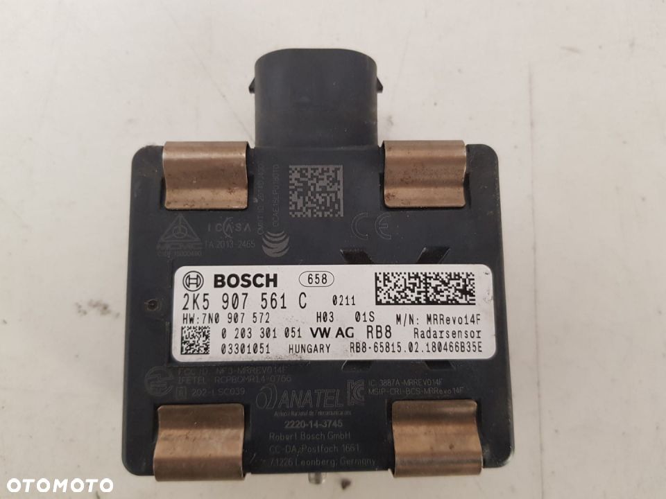 VW CADDY 3 III RADAR DISTRONIC 2K5907561 - 1