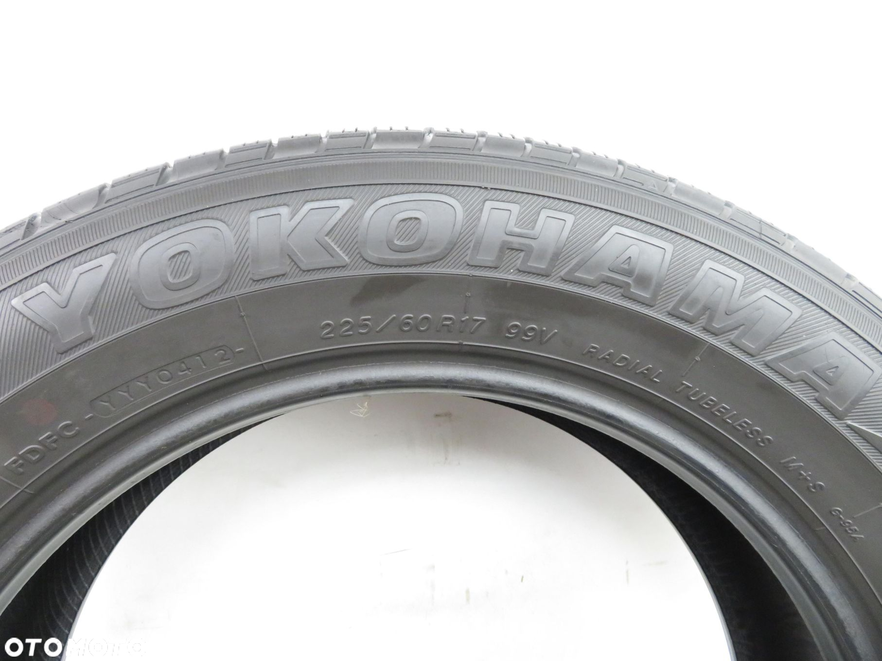 2X 225/60R17 OPONY LETNIE YOKOHAMA GEOLANDAR G95 99V DOT: 0412. - 5