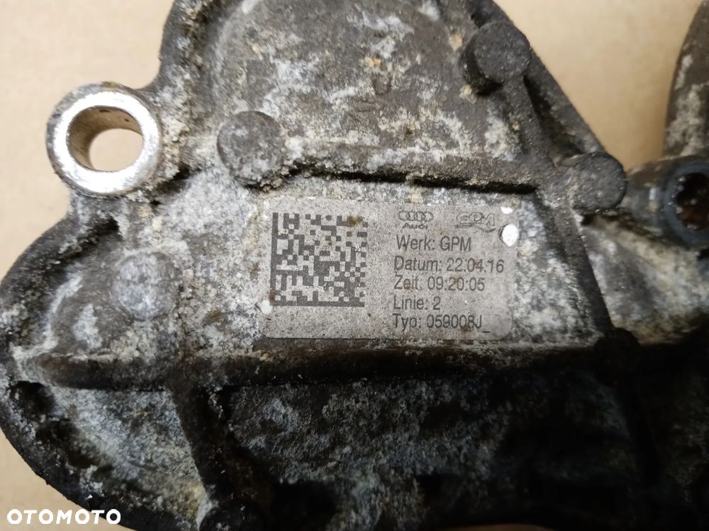 Pompa wody koło AudiQ5 CTB 3.0 TDI 059121031H 059008J - 4