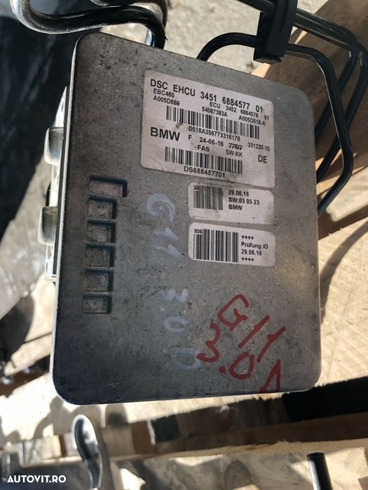 Unitate ABS DSC TRW bmw modul ecu  G11 G12 3451 6884577 01 seria 730xd 740xd 750xd - 3
