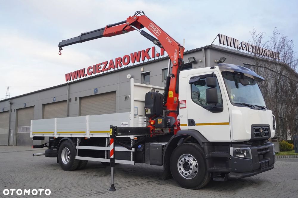 Renault C280 DTI 8 / HDS Fassi F135A.22 / Pilot / Rotator / Platforma 15 EPAL / 8 szt. - 2