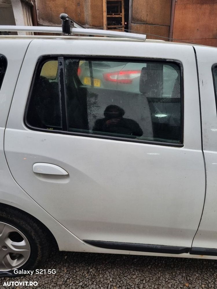 Usa Dreapta Spate Dacia Dacia Logan II MCV 2013 - 2016 SUV 4 Usi Blanc Glacier DV369 ... - 1