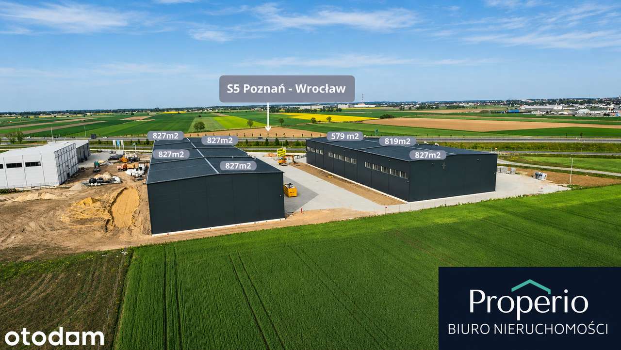 MAGAZYNY O POWIERZCHNIACH 579m²| 827m² | 819m²  lub 3292m² - Pełny obrazek: 4/12