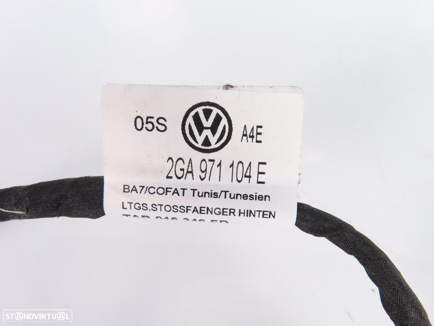 Instalação Sensores PDC Trás Usado / Original VW T-ROC (A11) 2GA971104E - 2