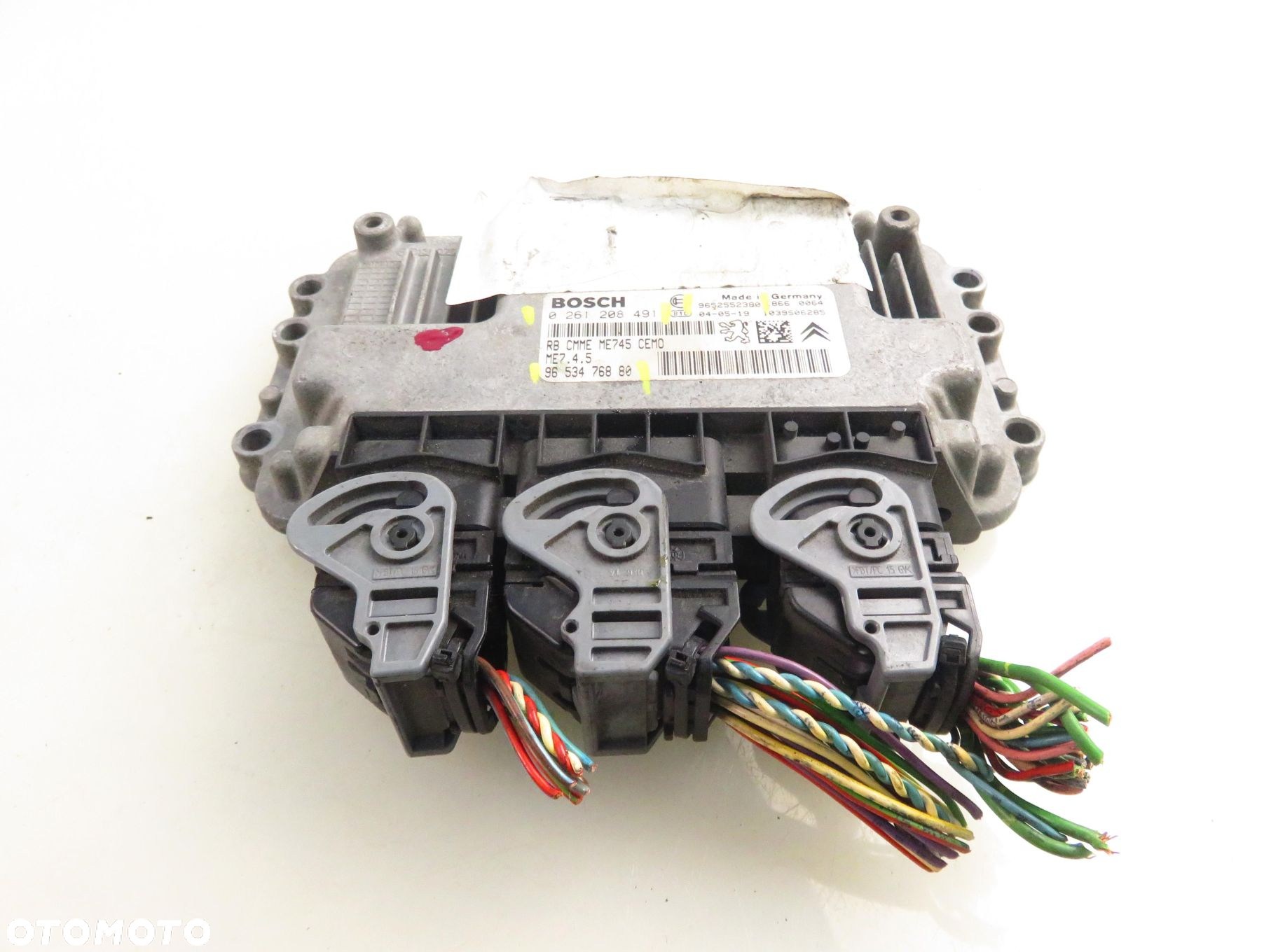 STEROWNIK CITROEN C4 I 1.6 16V  9653476880 9652552380 0261208491 - 10