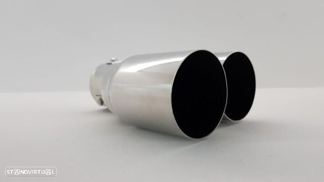 Ponteira Escape Bmw Dupla Look 1M M2 M3 M4 M5 M6 - 5