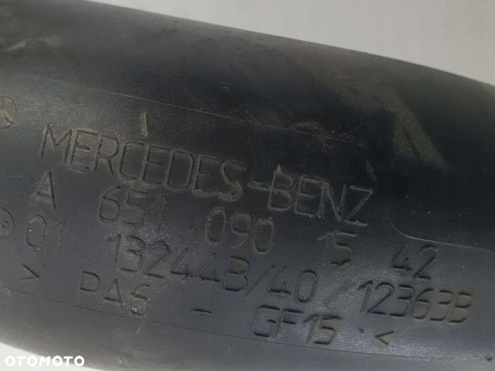 mercedes w212 rura wĄŻ powietrza a6510901542 - 3