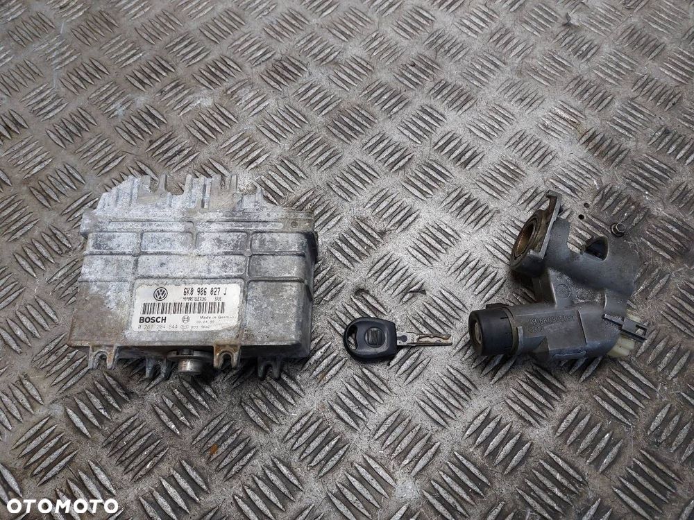 STEROWNIK SILNIKA STACYJKA SEAT CORDOBA I 1.4 8V 6K0906027J 6K0905851 - 1