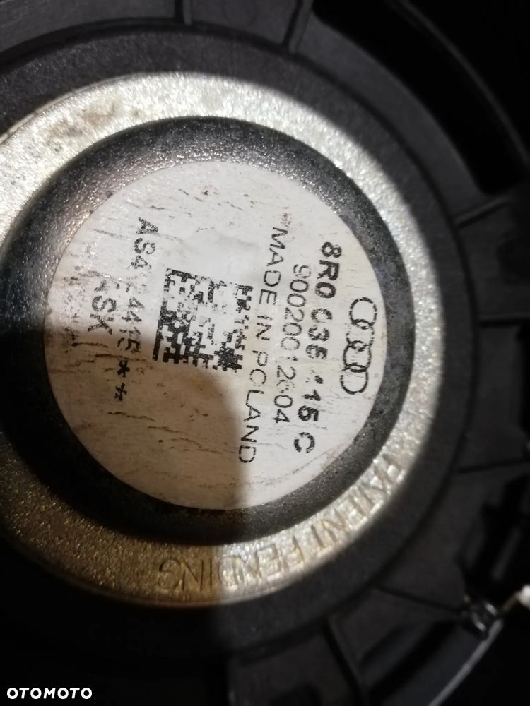 GŁOŚNIKI KOMPLET AUDI Q5 08- 8R0035415C 8R0035416 8R0035399B - 6